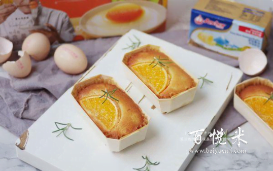 香橙磅蛋糕，甜橙加入到蛋糕中，让鸡蛋蛋糕变的清香无比